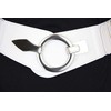 Elastic Women's Waist Belt, Approx. 6 cm-Wide Waist Belt with