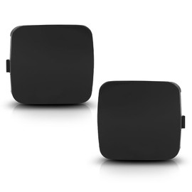 CNNELL 2pcs Front Bumper Tow Hook Cover Cap Compatible with Toyota RAV4 2009-2012 532860R020, 532850R020 Left & Right