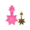 Silicone Resin Mold Sun Flower Shape Keychain Resin Mold Expoy