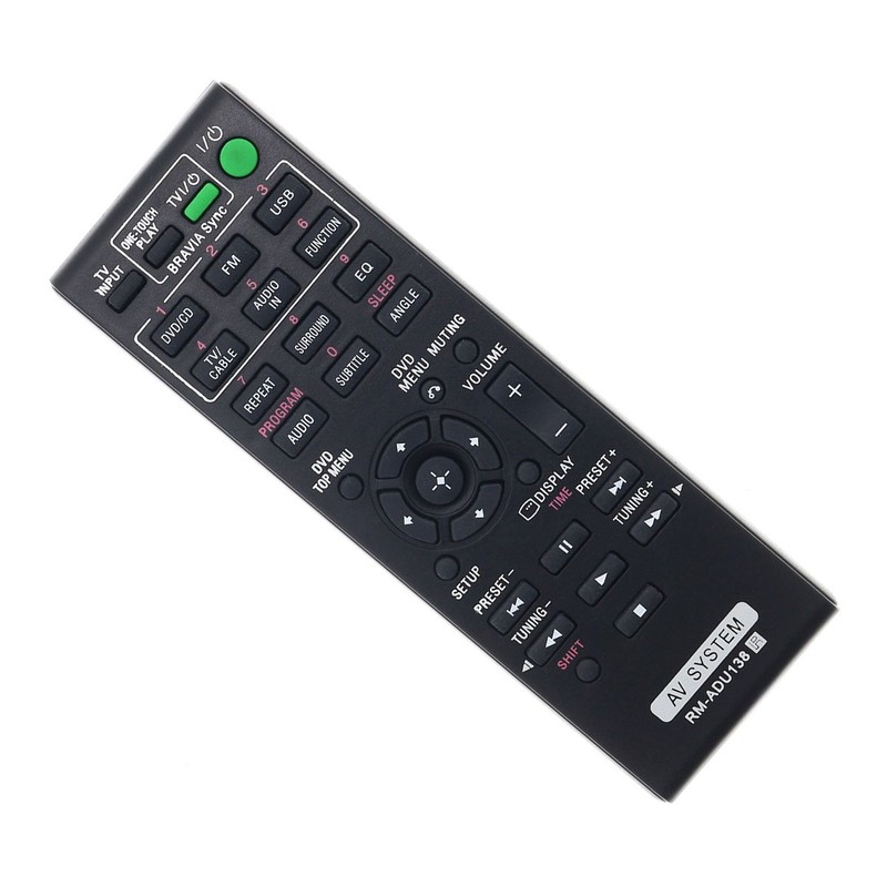 Aurabeam Replacement Remote Control Compatible with Sony HBD-F300 Receiver/Stereo System