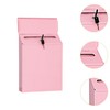 Generic Retro Post Box Wall Mounted Mailbox with Lock and
