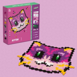 Plus Plus - Puzzle Children's Cat Number Puzzle | Puzzle from 5 Years for Girls | Puzzle from 5 | Game from 5 Years or More | Puzzle Children | 500 Pieces