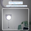 Shuwea 2 Pack Battery Operated Light Bulb, Stick-Up Battery Powered