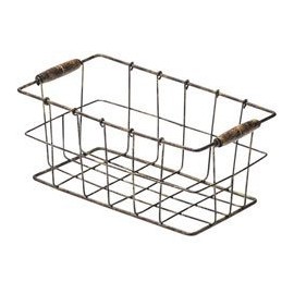 Wire Basket Antique 21.5cm 55-41