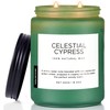 M&SENSE Clestial Cypress - Cedar & Spice Soy Jar Candles,
