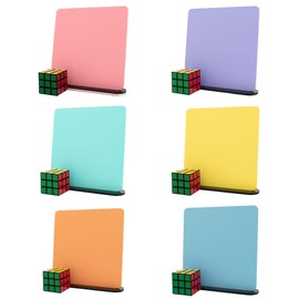 2.6mm (1/8th Inch), 12x19 inch, Glowforge Performance Series CO2 Laser Ready, cast Acrylic in a Variety of Solid Opaque Colors, Craft Closet Brand | Pastel Variety Pack