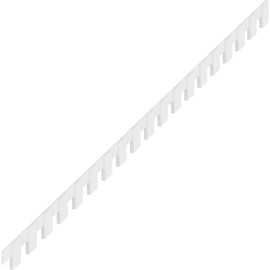 Ekena Millwork DENP04PL0812MAT02 PVC Dentil Trim, White