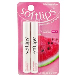 Softlips Lip Protectant SPF 20 Watermelon, 0.07 Ounce