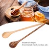 8 Pcs Wooden Spoon Beech Wood Safe Environmentally Friendly Wooden