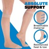 ABSOLUTE SUPPORT X Large Nude Medical Compression Socks For Varicose