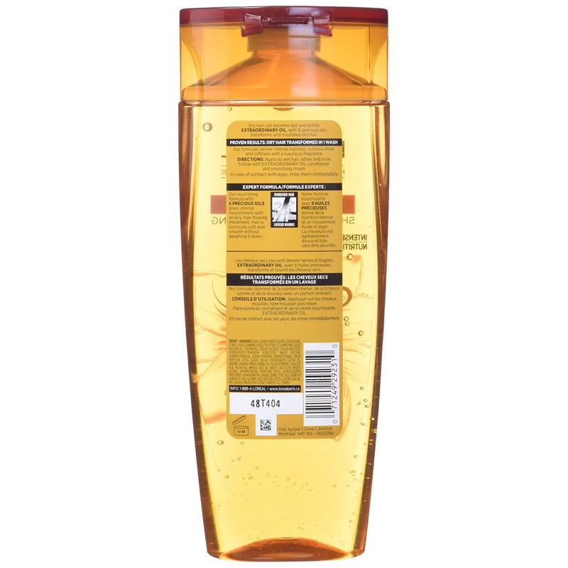 L'Oreal Paris Extraordinary Oil Nourishing Shampoo 12.6 oz