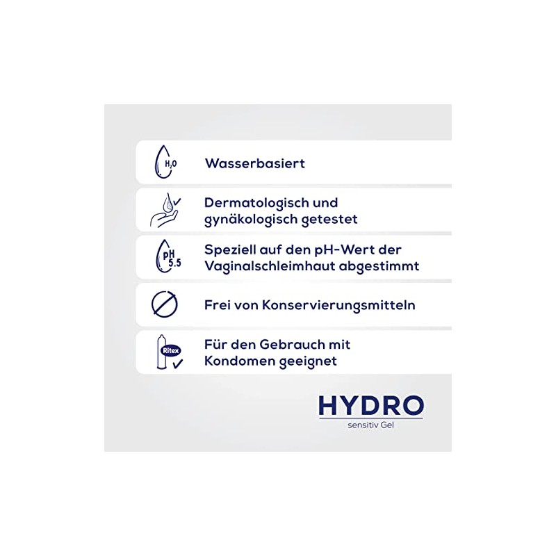 Ritex 50 ml Hydro Sensitiv Gel