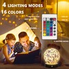 CXTVOVZSSY 3D Night Light with 16 Color, 4.7 in Bedroom