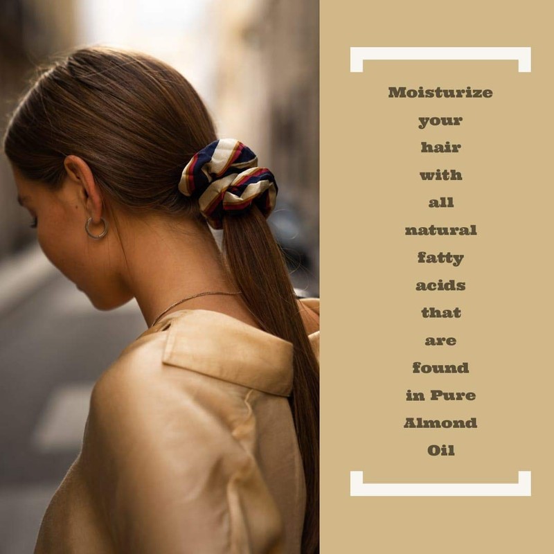 Deve Herbes Pure Almond Oil (Prunus dulcis) with Glass Dropper