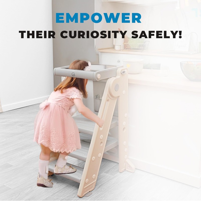 Kids' Step Stools - 2 in 1 Toddler Tower