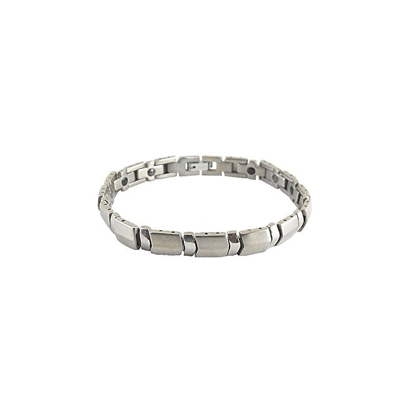 « Titanium > Premium Germanium Bracelet ◇ Germanium 7 Stone