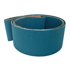 Starcke Premium 2-1/2 x 60 Zirconia Sanding Belts | For Wood, Metal & Composites (60 Grit, 4 Pack)