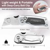 Harita Box Cutter Utility Knife with Quick Change Blades, Stainless