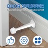 24 Pack Door Stop Heavy Duty Solid Rigid Door Stoppers