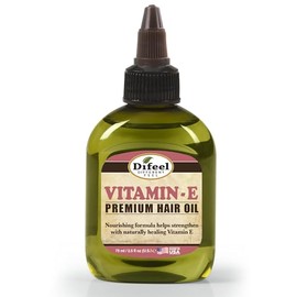 Difeel Aceite natural premium para el cabello, aceite de vitamina E, 2.5 onzas (paquete de 3)