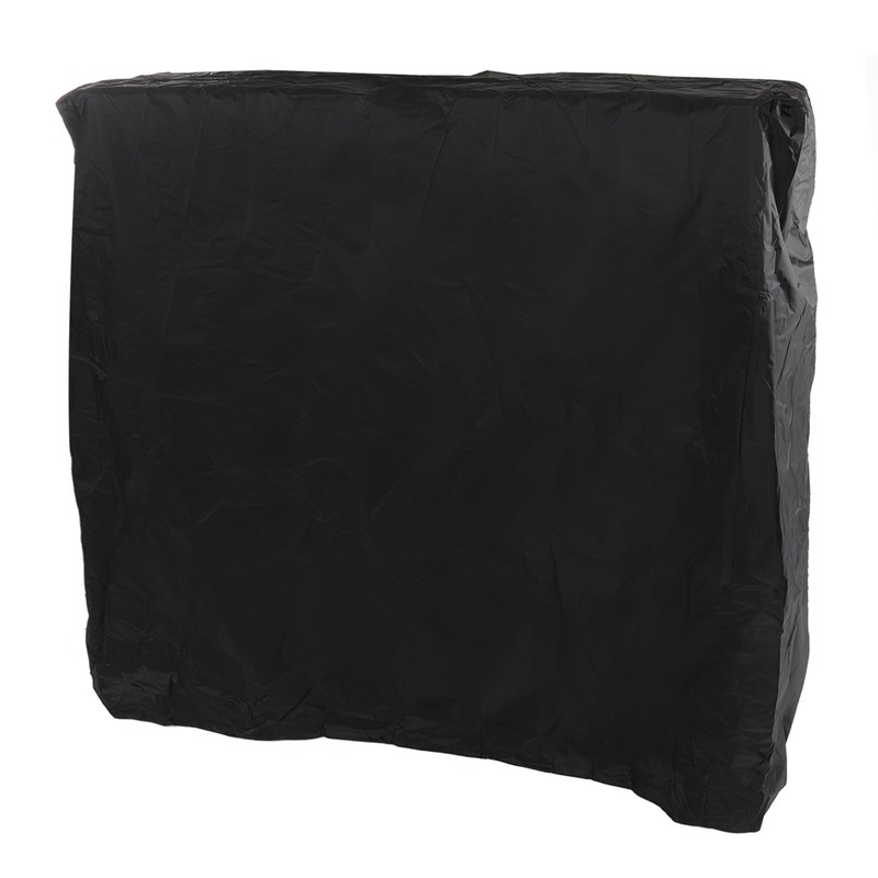 Ping Pong Table Cover Black Zippered 210 Silver Coated Waterproof
