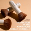 BS-MALL Juego de 11 brochas de maquillaje de bambú sintético