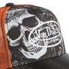 Von Dutch SUBLI Unisex Adjustable Trucker Cap, Orange/Black/Grey, Unit size