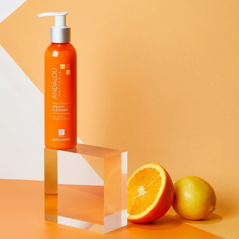 Andalou Naturals Cleanser Crmy Meyer Lemon