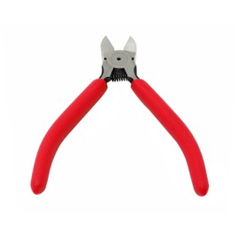 iexcell 5" Flush Cutter Side Cutter Wire Cutter Pliers Nippers Repair Tool, Black, Chrome-Vanadium Steel