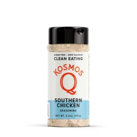 Kosmos Q Southern Chicken Seasoning | All-Purpose Spice Mix | All-Natural Cooking Herbs & Spices | Paleo & Keto Diet Friendly Flavor Blend | MSG-Free, Zero Calories | 5.2 oz. Shaker Bottle