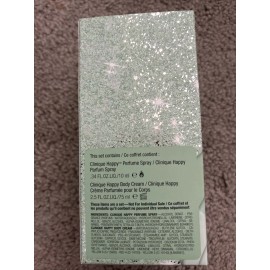 Clinique A Little Happiness Fragrance Happy Spray & Body Cream 2 Pcs Gift Set