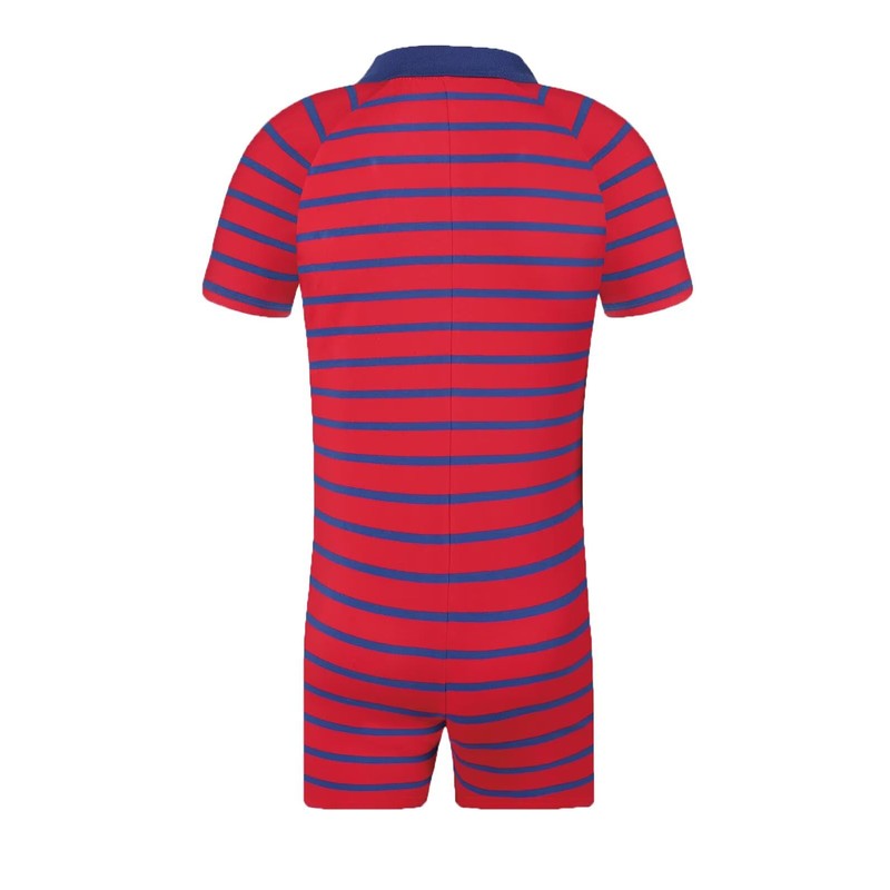 Landofgenie Onesie Pyjamas Men's Short Sleeve Cotton Romper One Piece