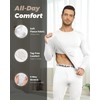 WEERTI Thermal Underwear for Men Long Johns with Fleece Lined