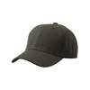 Men's Plain Baseball Cap Adjustable Curved Visor Hat-3P Black Charcoal