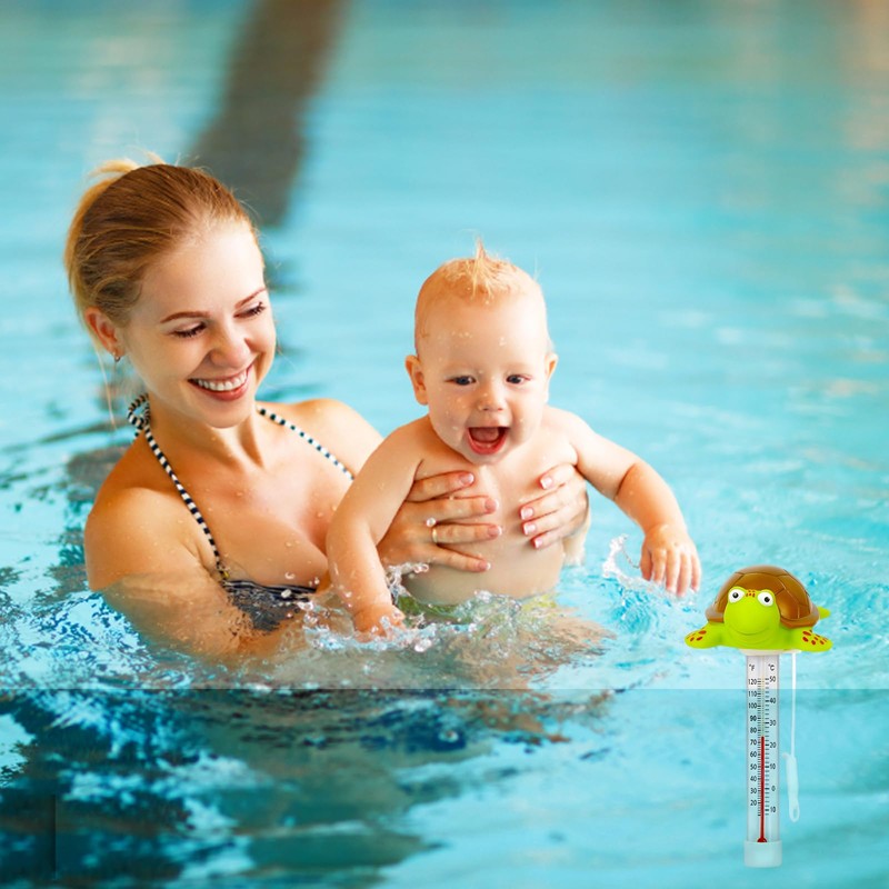 Pool Thermometer, Water Thermometer Pool, Pool Gadgets, Floating Pool Thermometer