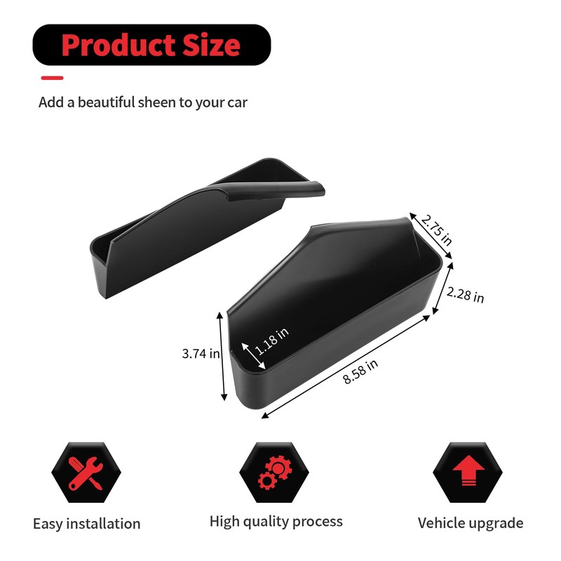 RT-TCZ Center Console Gear Shift Storage Box Tray Organizer Accessories