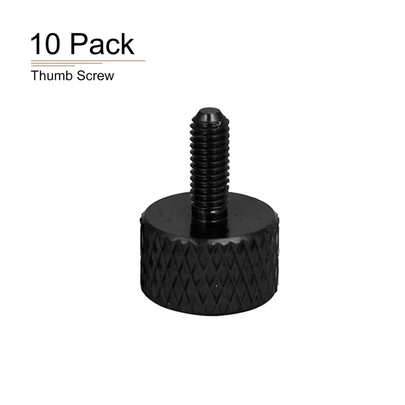 DTGN 10pcs M3x8mm Knurled Thumb Screw Thumb Screw Thumb Screw