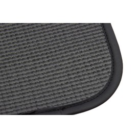 ARL Child Seat Guard Mat, Compatible with Iofix Wide, Black, Nr 608, 41.1 x 18.9 x 0.4 inches (1055 x 480 x 10 mm)