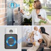 Tecknet Waterproof Wireless Bell Set Wireless Doorbell