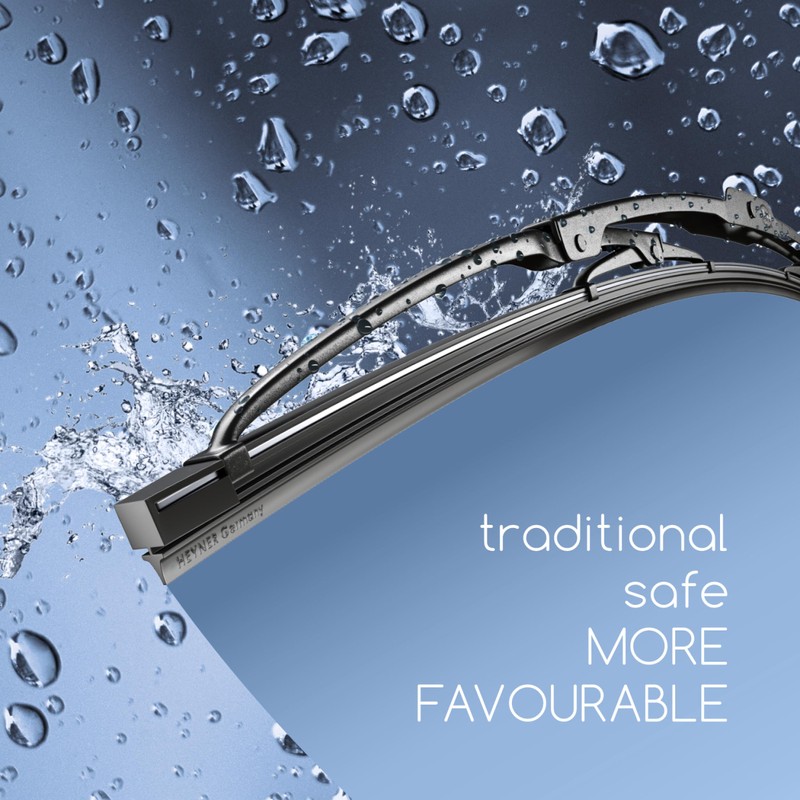 alca® Windscreen Wiper Set with Rear Wiper Suitable for Mazda