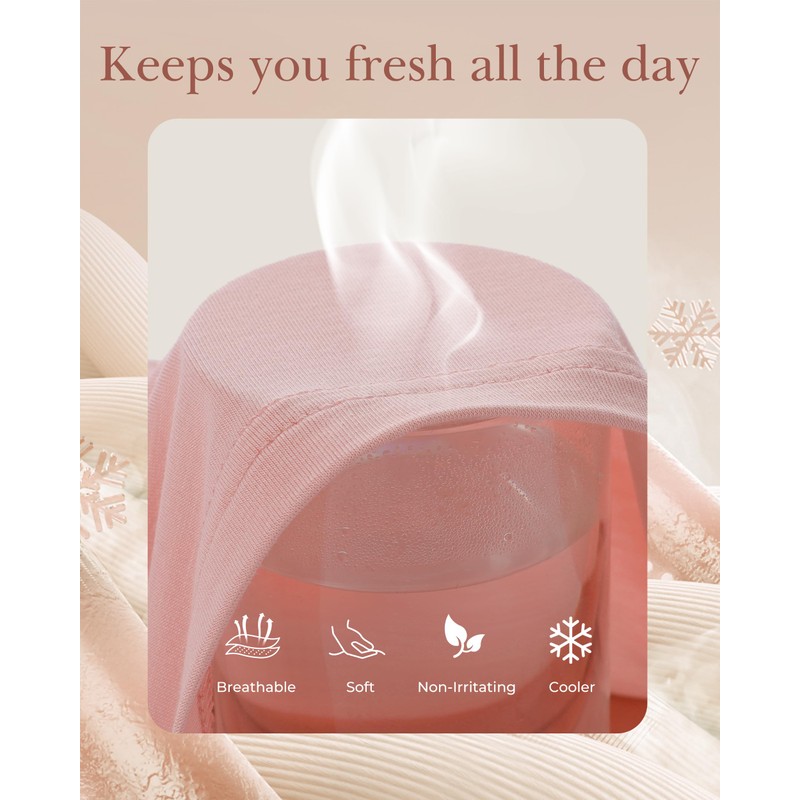 BAMBOO COOL Women's Basic Lingerie Camisole Tank with Adjustable Spaghetti