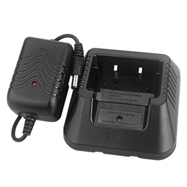 BAOFENG uv-5r Charger,Original Desktop Walkie Talkie Charger with US Adapter 100v-240v for BAOFENG BF-F8HP UV-5X3 5RA 5RB 5RC 5RD 5RE 5REPLUS Radio Accessories (1Pack)