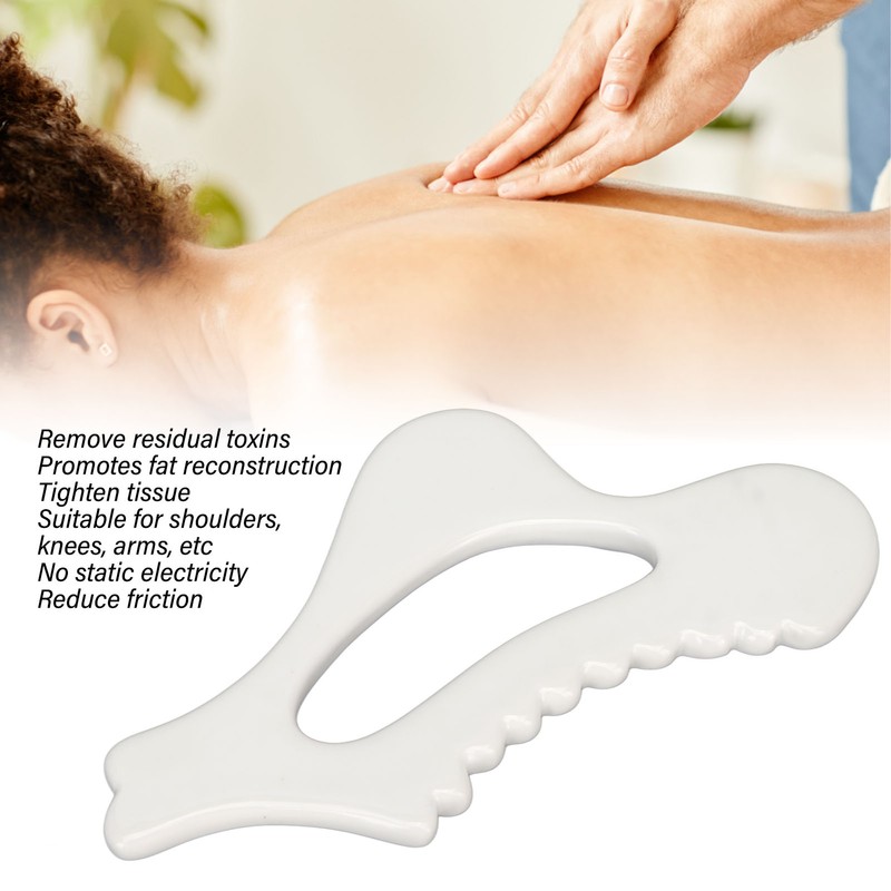 Lymphatic Drainage Gua Sha Tool Men Women Skin Beauty Muscle