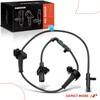 A-Premium Sensor de velocidad de rueda ABS compatible con modelos