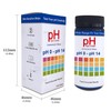 PH Test Strips 0-14, 100 Strips Universal Litmus Papers for