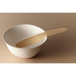 [WASARA] Bamboo Spoon Pack of 12 16.5 cm × 3.1 cm × 0.6 cm wasara Disposable Spoons