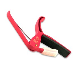 Grover Ultra Capo red for electric or acoustic guitar