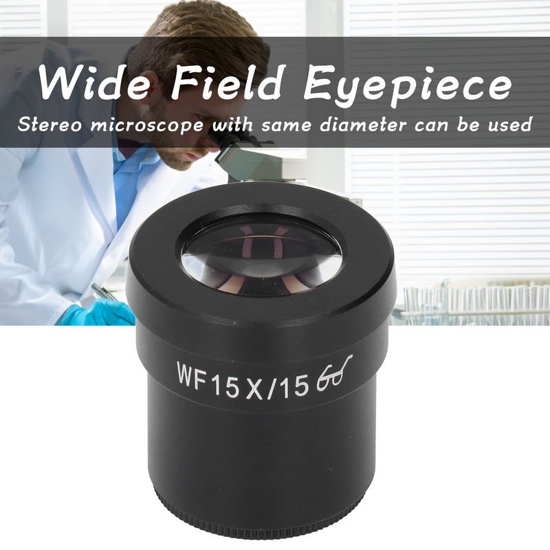 Wide Field Microscope Eyepiece Laboratory Stereo High Eye Point Lens