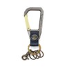 Masterpiece Carabiner Men's Key Chain, navy