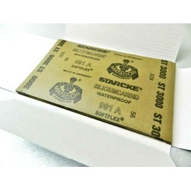 Matador Abrasive Wet or Dry Sandpaper 50 Sheet 3000 Grit 5-1/2 x 9" Silicon Carbide Made in Germany